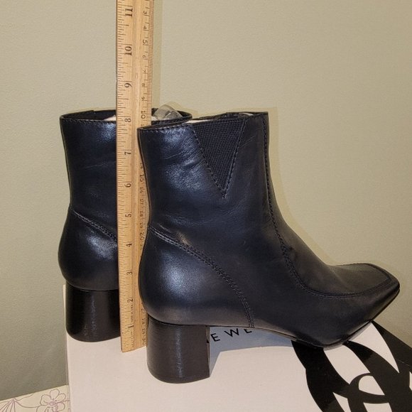 Nine West Navy Ankle Boots Size 8.5 - Picture 11 of 11